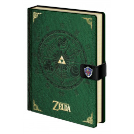 Legend of Zelda Premium zápisník A5 Triforce New Version